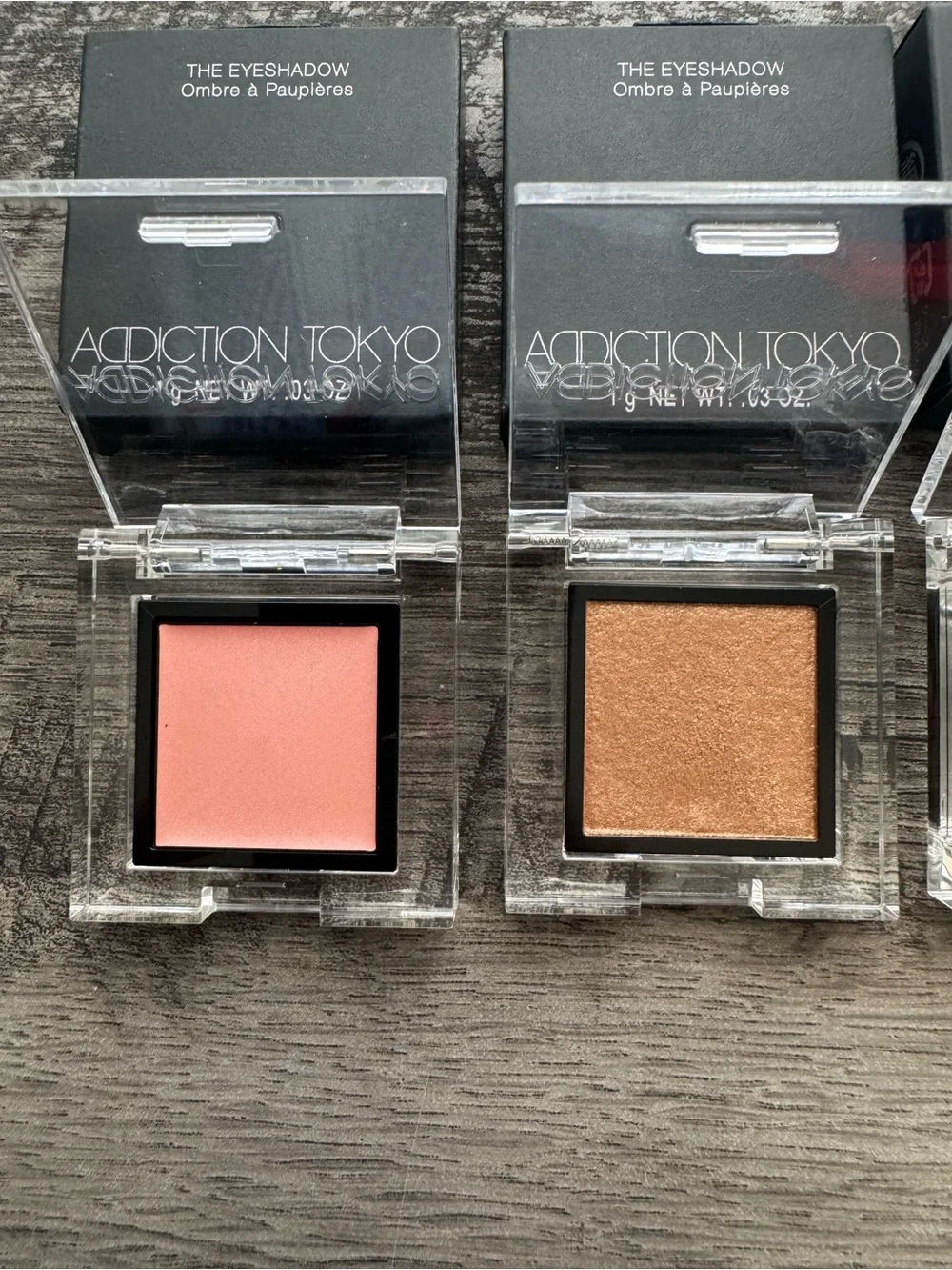 Addiction Tokyo Eyeshadow Bundle - Love Vision Dolce Vita Moon River My Baby NIB